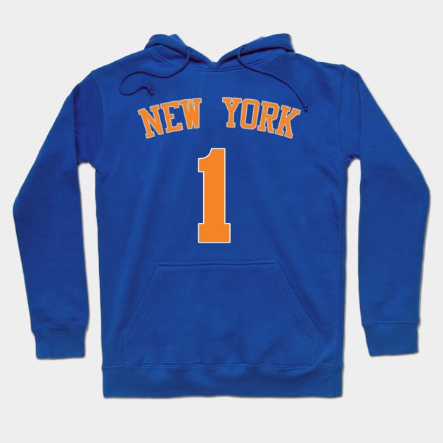 Obi Toppin New York Knicks Hoodie by IronLung Designs